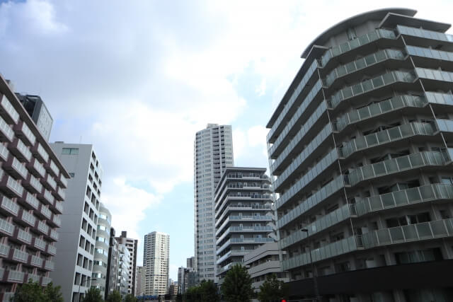 白金台の街並み